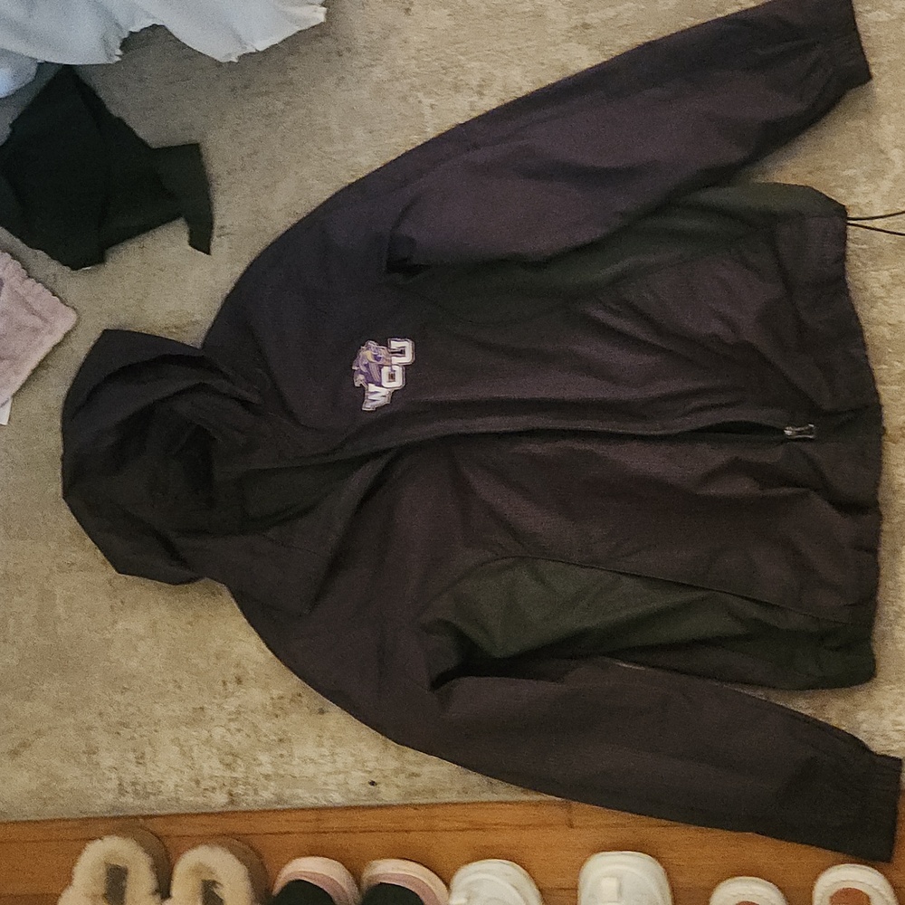 WCU windbreaker with hood